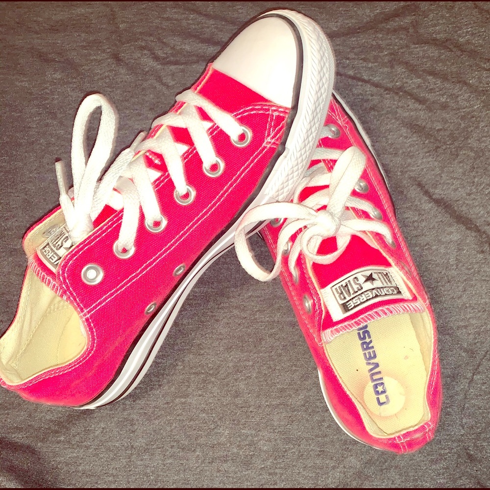 Raspberry Colored Converse